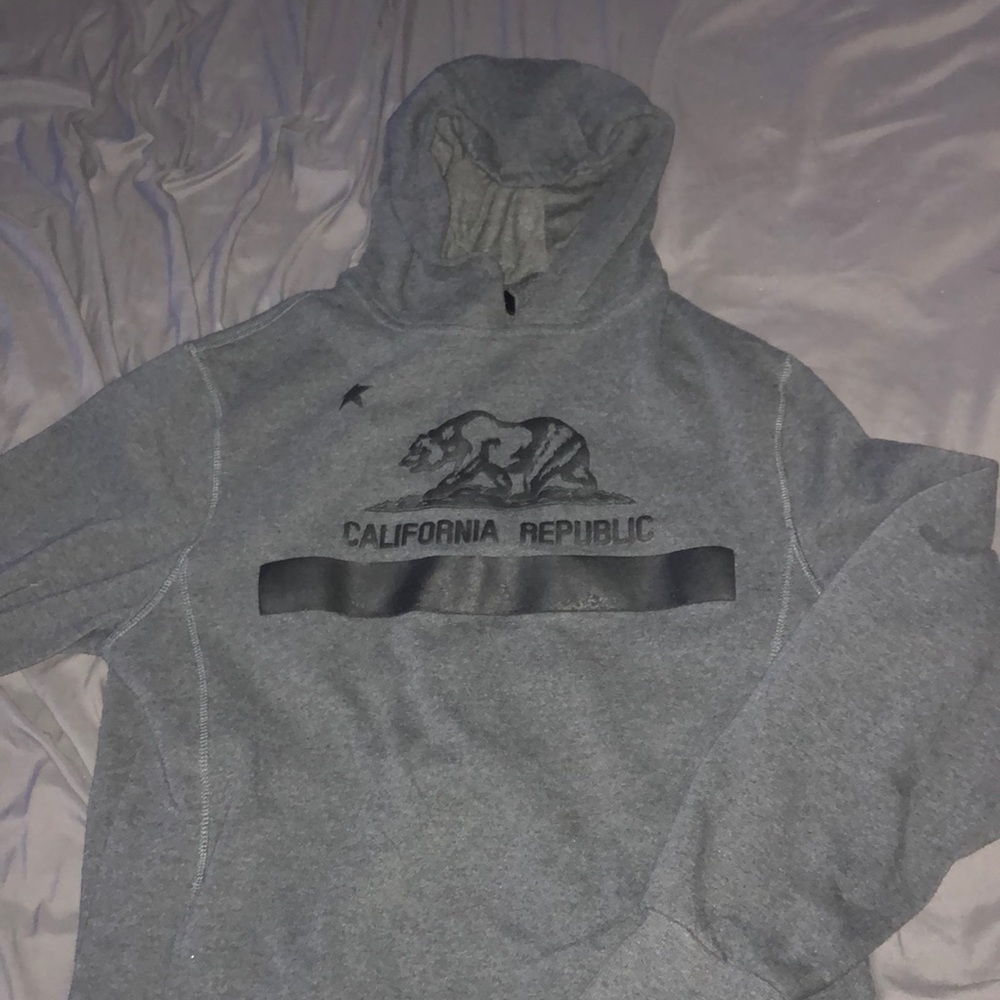 California Republic dark grey hoodie